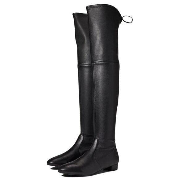 Stuart Weitzman Genna 25 City Boot Over the Knee Leather Black Size 36.5/6 NIB - Picture 1 of 12